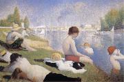 Bathers at Asnieres, Georges Seurat